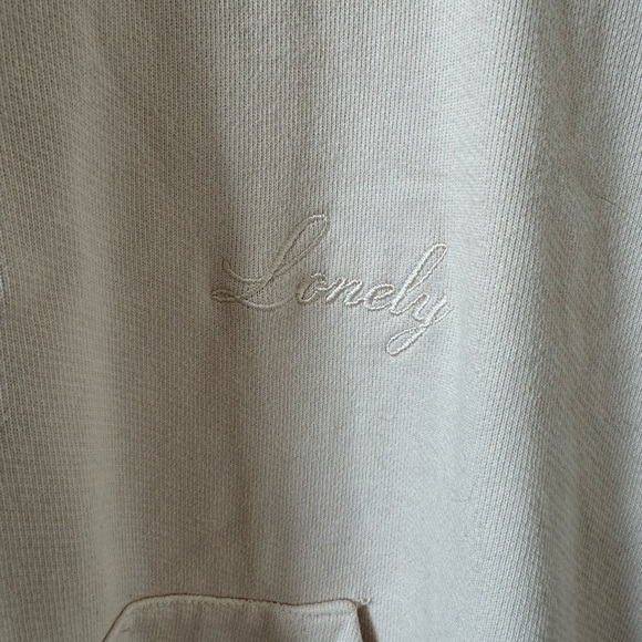 LONELY GHOST “Text Me When You Get Lonely” Heavy Weight Hoodie - Picture 4 of 9